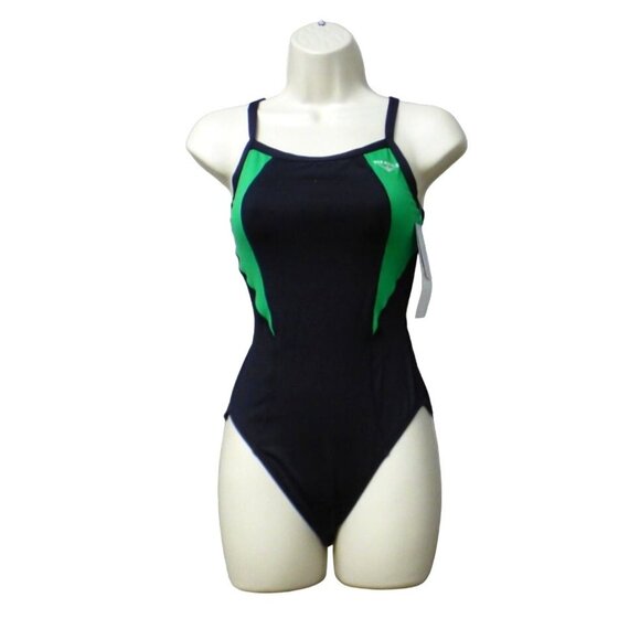 THE FINALS WOMEN'S SURF SPLICE BUTTERFLYBACK SWIMSUIT, Size 30 (XXS) - Picture 3 of 8